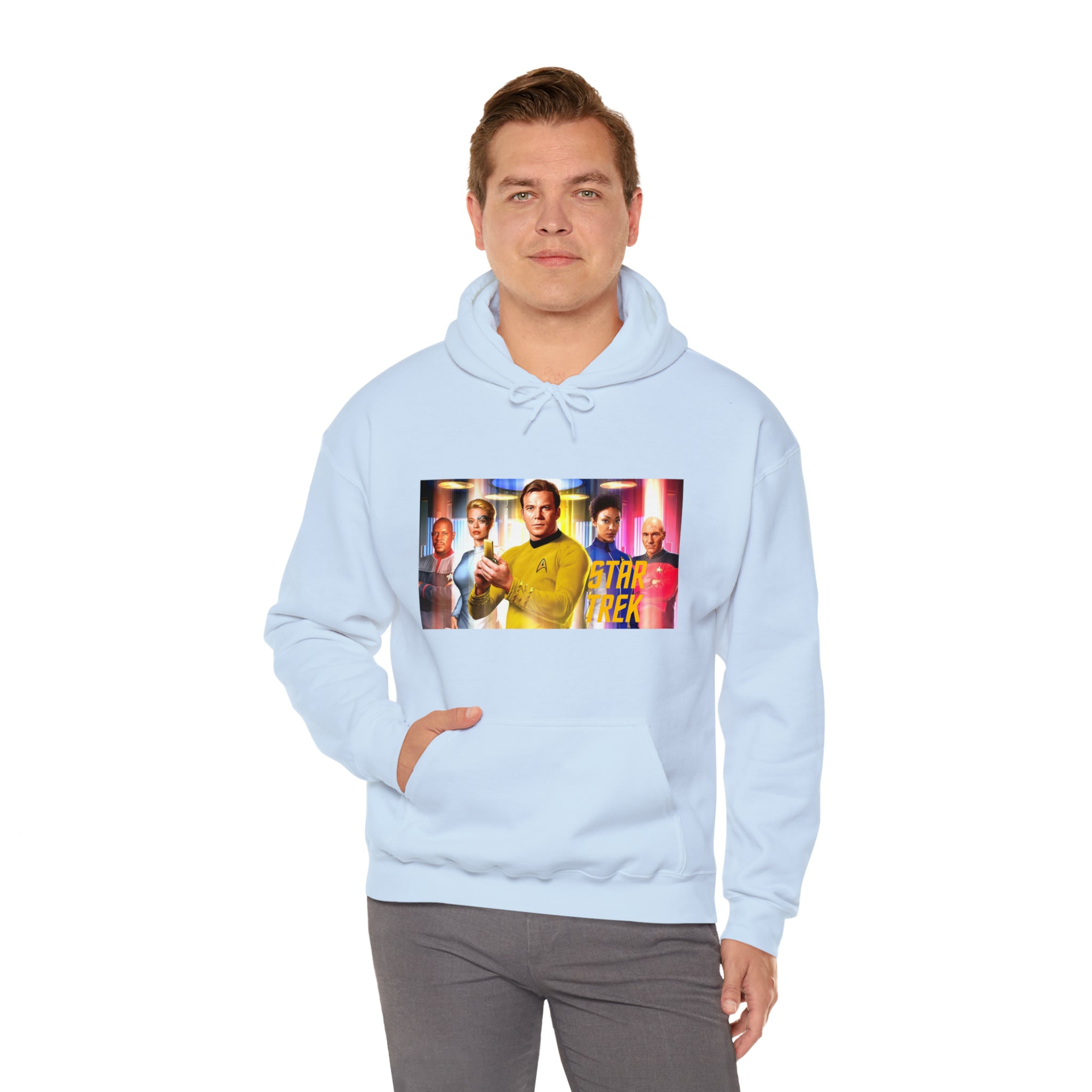 Star Trek- Unisex Heavy Blend™ Hooded Sweatshirt - Creations by Chris and Carlos